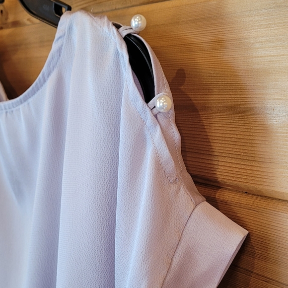 Maurice's lilac blouse size small - Picture 11 of 12